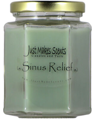 Sinus Relief Candle New Hexagon Jar by Just Makes Scents
