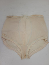 Vintage Womens Girdle Panties 1960s Scalloped Trim Large