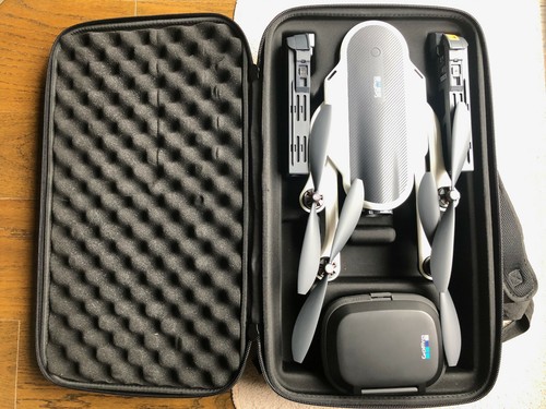 DRONE Gopro karma solo corpo volo, batteria supplementare e zaino originale  | eBay
