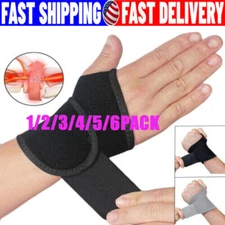 Wrist Hand Brace Support Carpal Tunnel Sprain Arthritis Gym Splint  Left / Right
