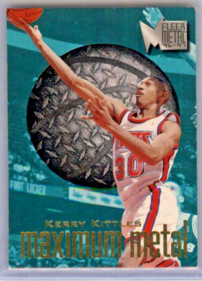 1996-97 Fleer Metal Maximum Metal Kerry Kittles Rookie #13 NEW JERSEY NETS