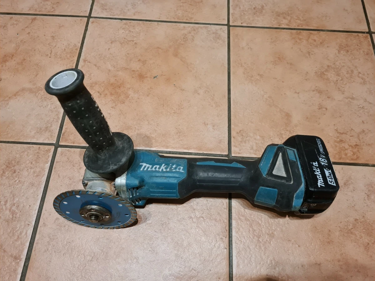 MAKITA DGA456 18V BRUSHLESS 115MM ANGLE GRINDER BATTERY 5Ah eBay
