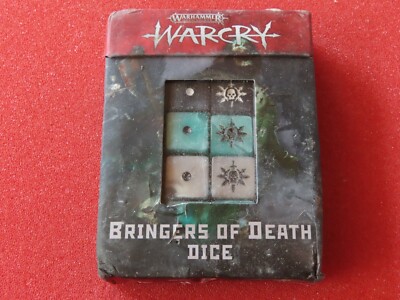 Games Workshop Warhammer Warcry Bringers of Death Dice Pack Set New Bagged OOP