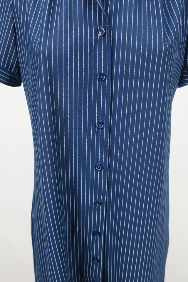 Vestido de marinero LADY CAROL Of New York Petites a rayas con botones delanteros talla S de colección años 60 Foto 4 de 4