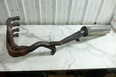 ラッパ 99 Kawasaki ZX11 ZX1100 ZX 1100 D Ninja left muffler pipe exhaust