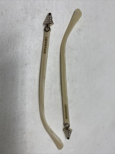 BVLGARI 2169 351 140mm BEIGE IVORY TEMPLE ARM PARTS -R41