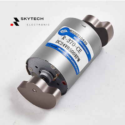 2pcs DC12V R370 Double Shaft Vibrator Motor Dual Vibration Vibrating Motor