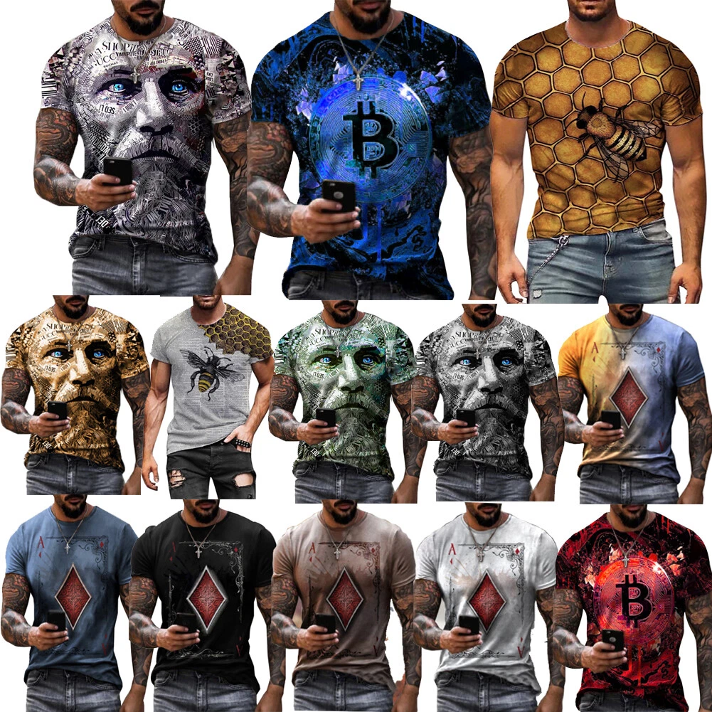 Fashion printed top t shirts