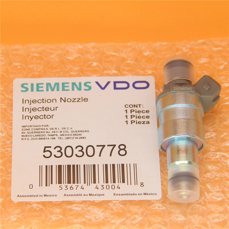 Inyectores de combustible Siemens 53030778 orificios 4 piezas 53030778 para Dodge Jeep 2,5 L l4 GAS Foto 3 de 4