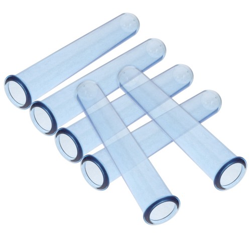 6pcs Clear Test Tubes Small Plant Propagation Tube Plastic Test Tubes for - Picture 8 of 12