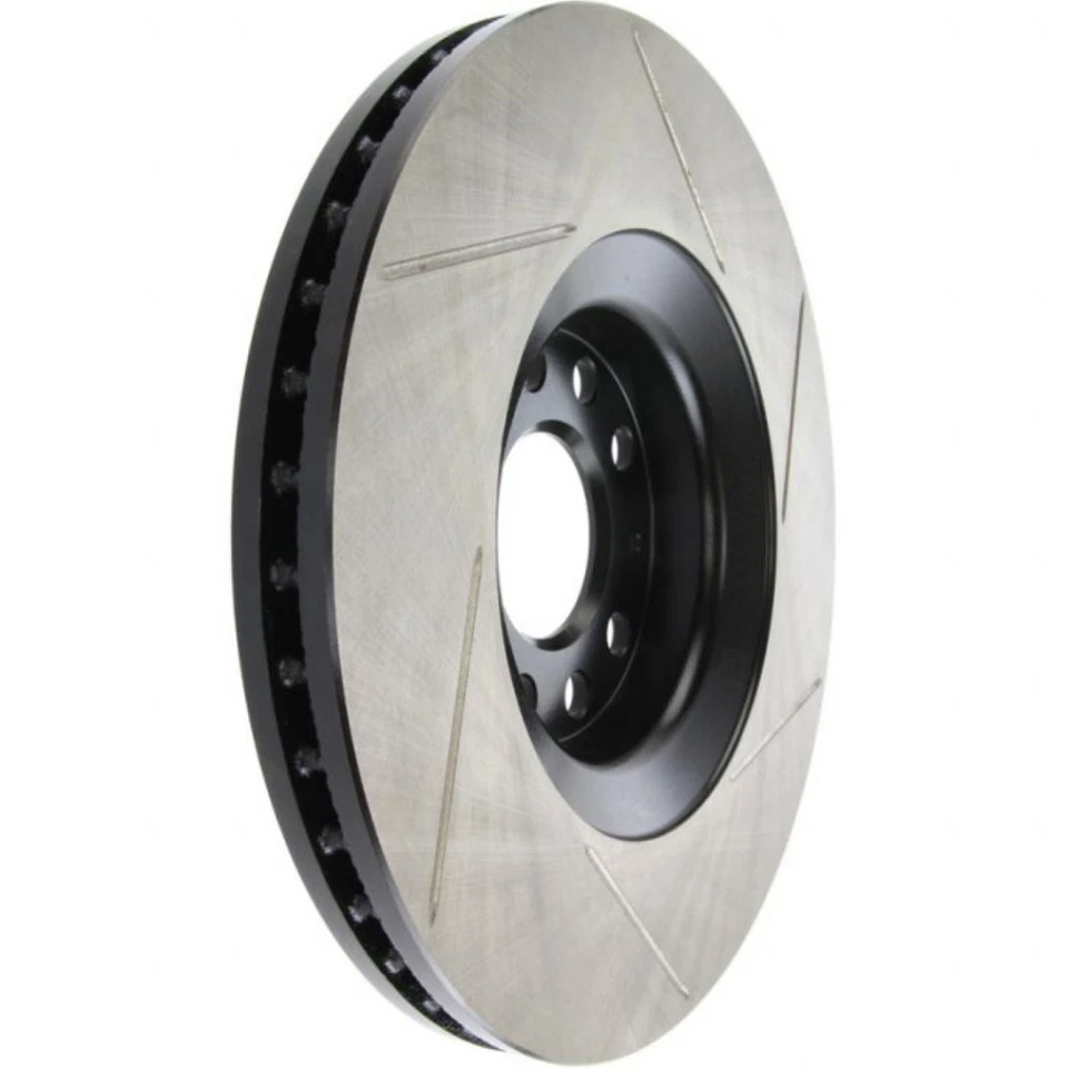 StopTech para Audi A4/A6 1998-2009 Rotor de freno deportivo ranurado lado del pasajero delantero Foto 3 de 4