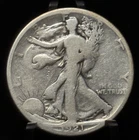 1921-S US Walking Liberty Half Dollar 50C Silver Coin