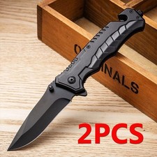7.9" SPRING OPEN ASSISTED TACTICAL FOLDING POCKET KNIFE EDC Blade Tactical Tool.