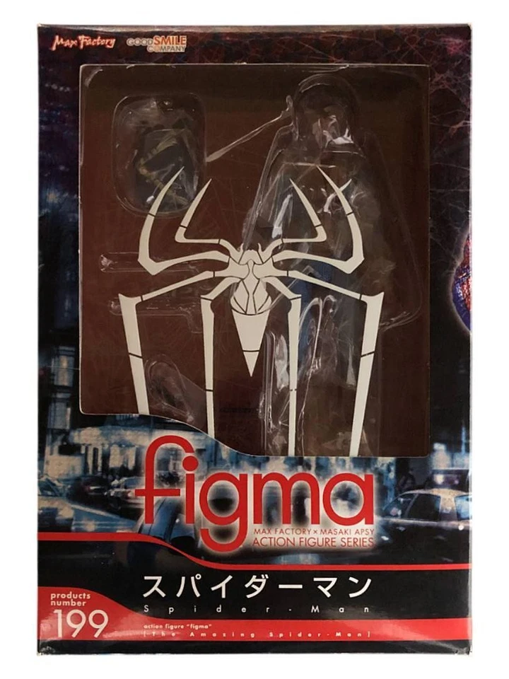 Max Factory figma Amazing Spider-Man со специальной подставкой, коробка повреждена - Изображение 3 из 4