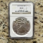 1 OUNCE 2014 SILVER AMERICAN EAGLE S .999 1oz.