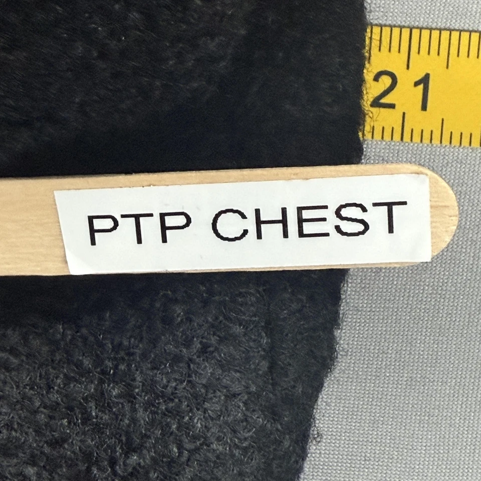 Guess Coat Womens Medium Wool Blend Military Double Breasted Gold Buttons Chic - Image 4 of 4