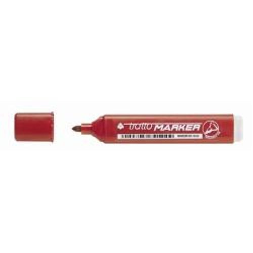 Marker marcatore permanente rosso tipo di punta 12 pezzo(i) - Immagine 2
