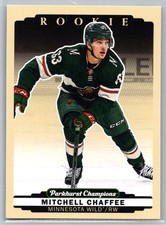 Mitchell Chaffee 2022-23 Parkhurst Champions RC Minnesota Wild #285