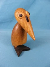 Dodo Bird Zoo Line Danish J.V. Orel Designed MCM Wood Carved Figure Denmark