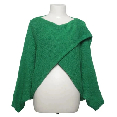 Pull en tricot, taille : XS, vert, acrylique/polyamide/viscose/laine, autre #Va6 - Photo 1/4