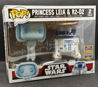 Funko POP!  Star Wars: Princess Leia & R2-D2 - 2 Pack 2017 Summer SDCC Excl