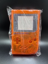 NEW Clear Transparent Orange Shell for Gameboy DMG w/ Buttons Gaskets  Screws