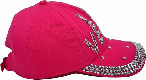 Vegas Baseballmütze für Damen Strass Mütze, Bedazzled Bling Baseball Caps,... - Bild 3 von 6