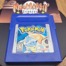 Pokemon Blue Version Game Boy, 1998 Authentic Tested Working Saves Nintendo
