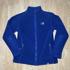 Karrimor KS-300 Women's Fleece Full Zip Blue Jacket Size 8