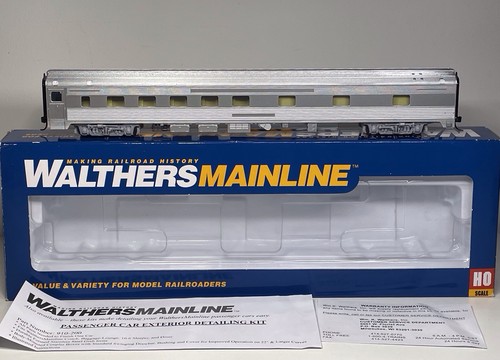 Walthers HO 910-30100 USA Railroad Budd 85' 10-6 Schlafwagen bemalt unbeschriftet | Zustand: Used