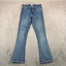 Mother The Runaway Weekender Flare Jeans in A Certain Truth Women 27 Made in USA