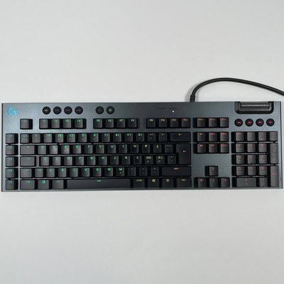 Logitech G815 LIGHTSYNC RGB Mechanical Gaming Keyboard with Low Profile Switches