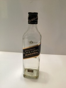 Johnnie Walker Black Label 12 years - EMPTY 375ml BOTTLE 