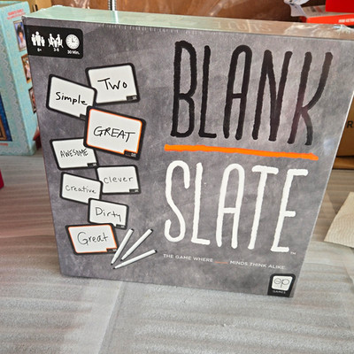 The Op Games Blank Slate Word Party Board Game 3P 8+ Dry-Erase Slates 2019