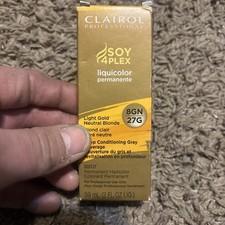 Clairol Professional Soy 4Plex Permanent Hair Color 8GN/27G LT GOLD NEUTRAL BLND