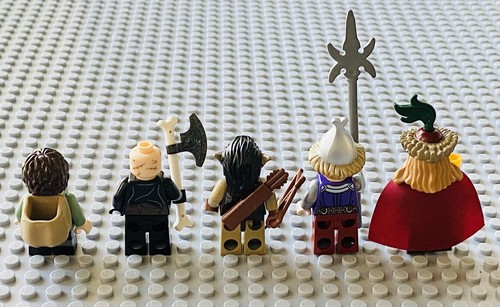 (5) Lord Of The Rings Hobbit Minifigures Includes Master Of Lake-Town with Guard - Picture 5 of 5