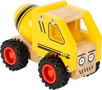 Small Foot Betonmischer Holz Spielfahrzeug Kinder Gummierte RäDer Ab 18 Monate