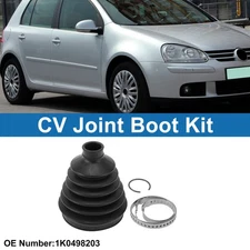 No.1K0498203 Outer CV Joint Boot Kit with Clamps for Volkswagen Beetle 1998-2016