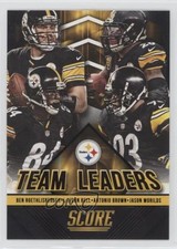 2015 Score Team Leaders Black Jason Worilds Le'Veon Bell Ben Roethlisberger 9mc