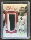 2025 Futera Incredible Kwadwo Asamoah Icon of Africa Orange Patch # 4/5 #AF04