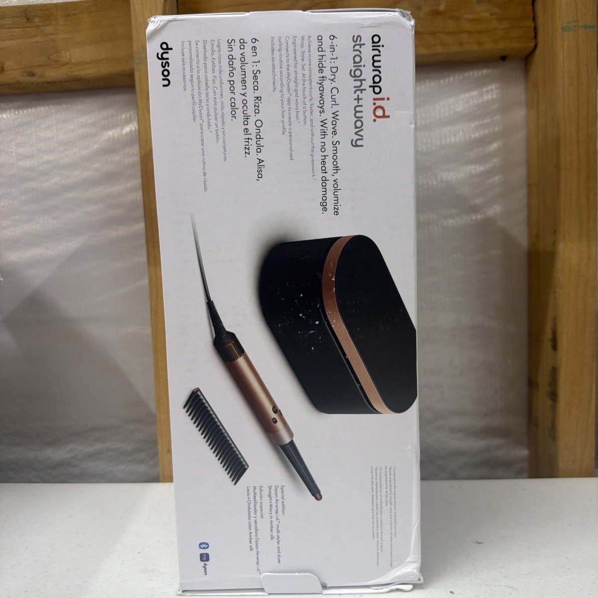 DYSON AIRWRAP I.D. HS08 STRAIGHT WAVY 6-IN-1 MULTI STYLER AND