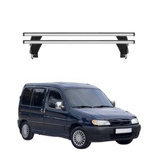 Menabo Dachträger Grundtäger für Citroen Berlingo 1996-2008 50kg Alu Silber 2x