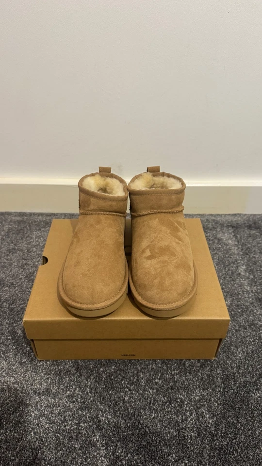 Classic Ultra Mini Boot CHESTNUT - NEW - MULTIPLE SIZES - Image 3 of 4