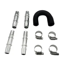 Upgrade Aluminum Engine Heater Core Bypass Kit with 5/8" 3/4" Hose 626-001 