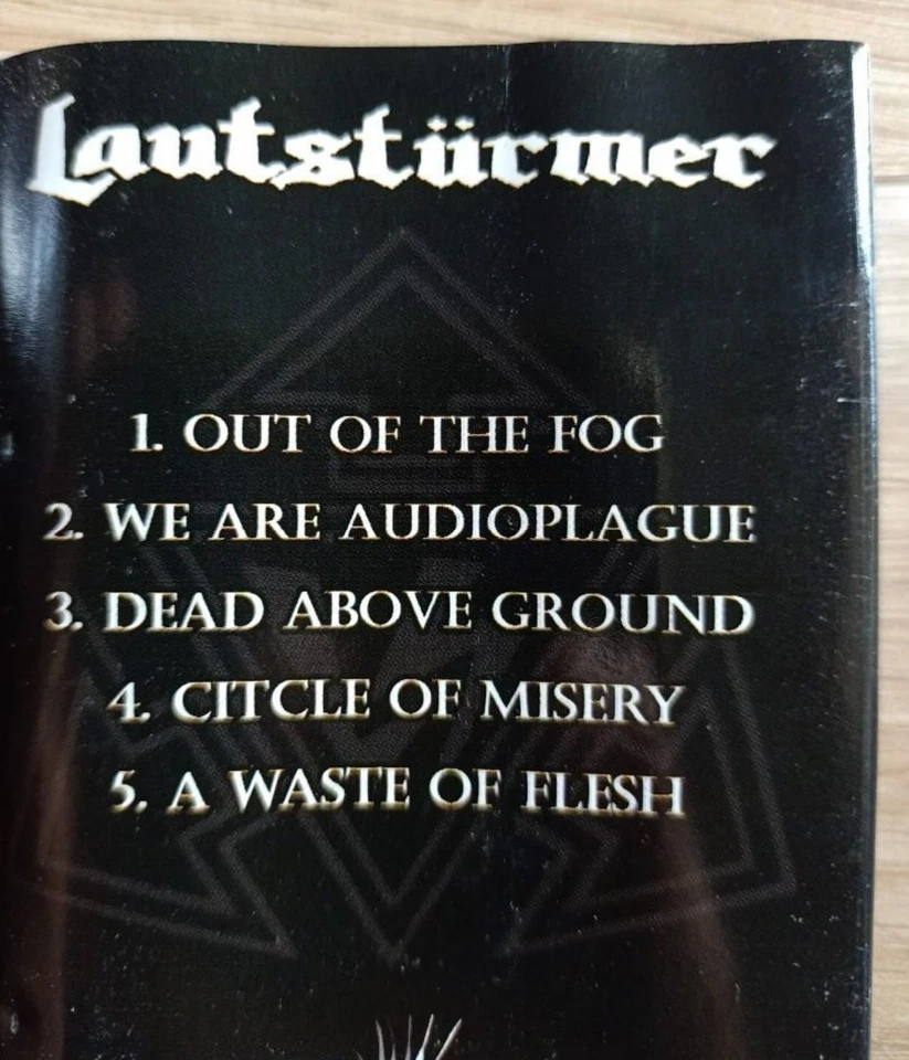 Lautstürmer : Audioplague Outbreak Alert ( Cassette Tape ) - Image 3 of 4
