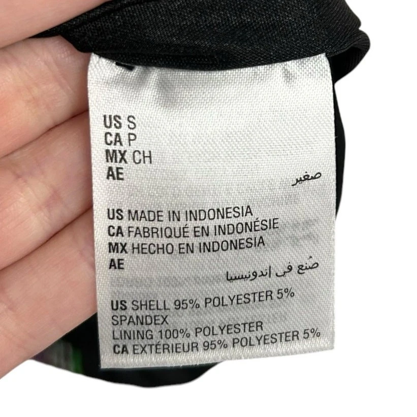 Топ женский INC International Concepts разноцветный с блестками в полоску без рукавов маленький - Изображение 4 из 4