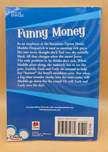 2006 The Suite Life of Zack & Cody : Chapter Book #2 Double Trouble, VGC - Picture 2 of 11