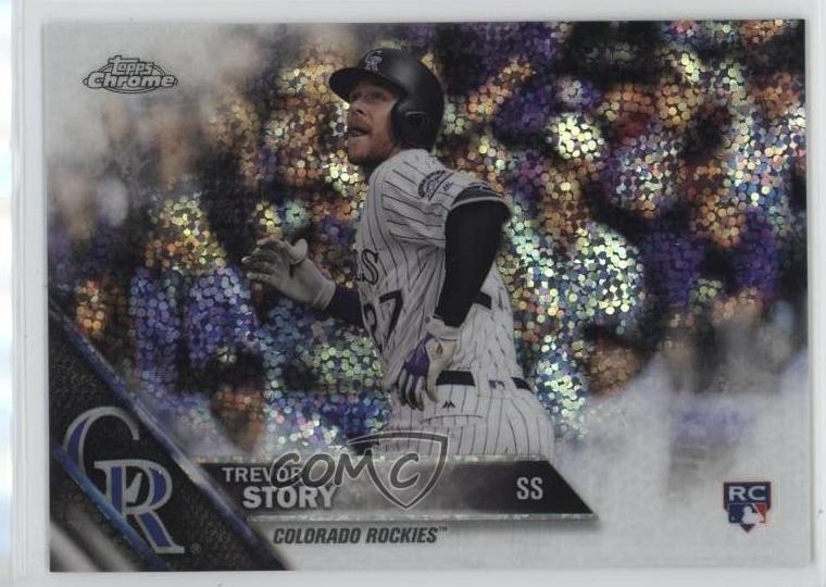 2016 Topps Chrome Update Trevor Story #HMT1 0u9w