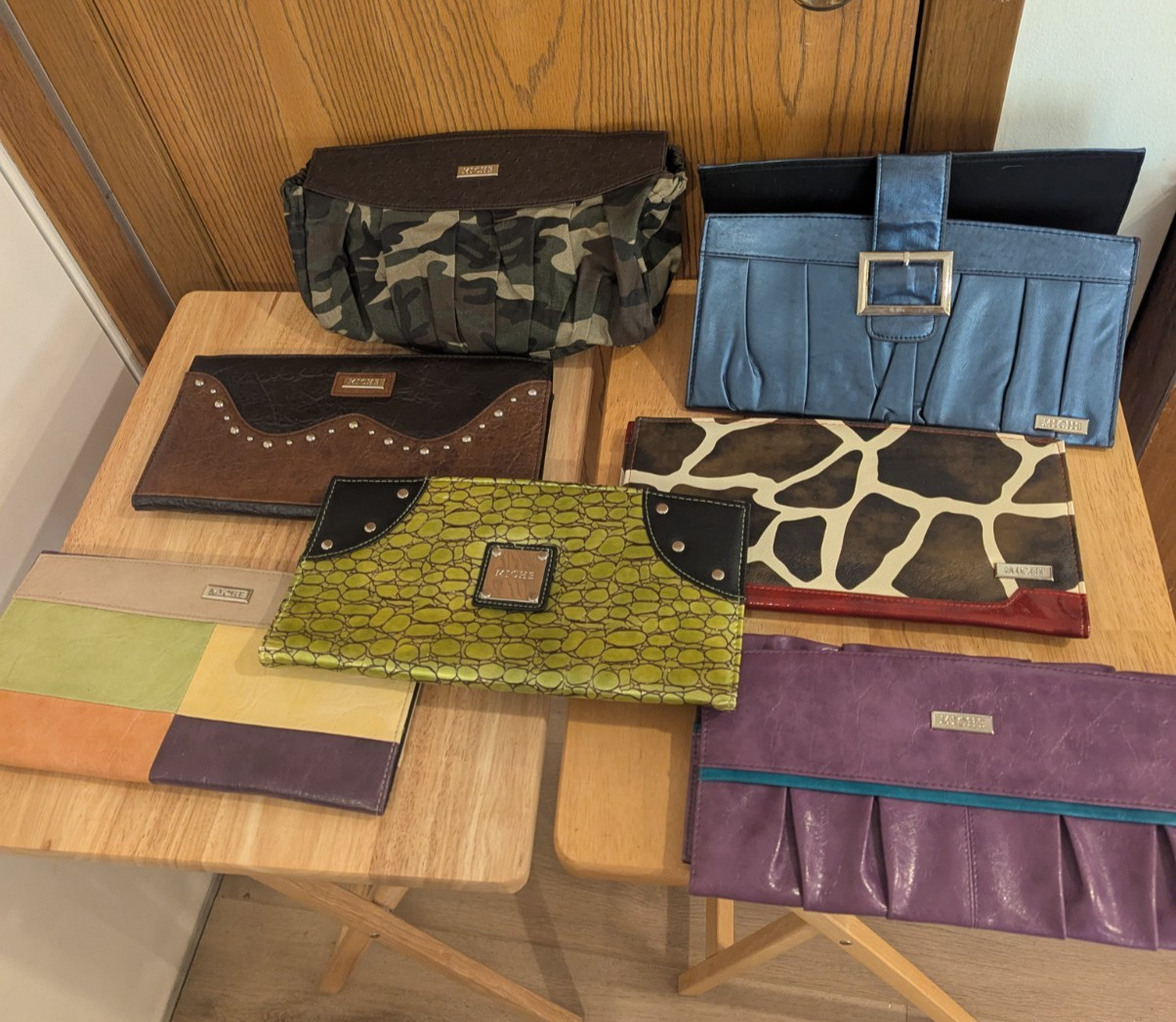 MICHI Vintage Classic Bag Shells - Lot of 7 with Different Colors and Designs