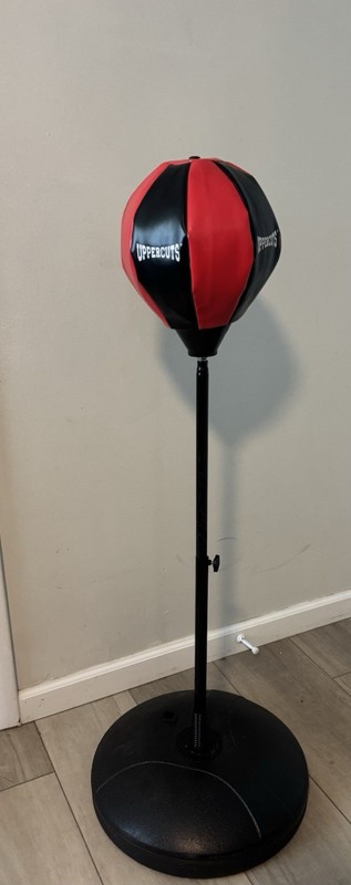 Adjustable Reflex Speed Bag-Uppercuts-Freestanding Punching Bag Boxing/Training